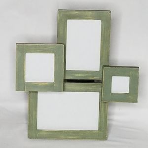 Custom hand painted multi picture frame